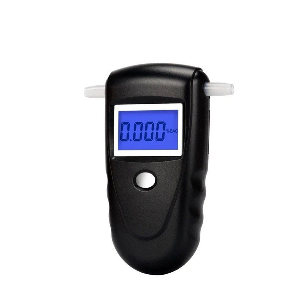 Digital Breathalyzer Portable Alcohol Tester (Black)